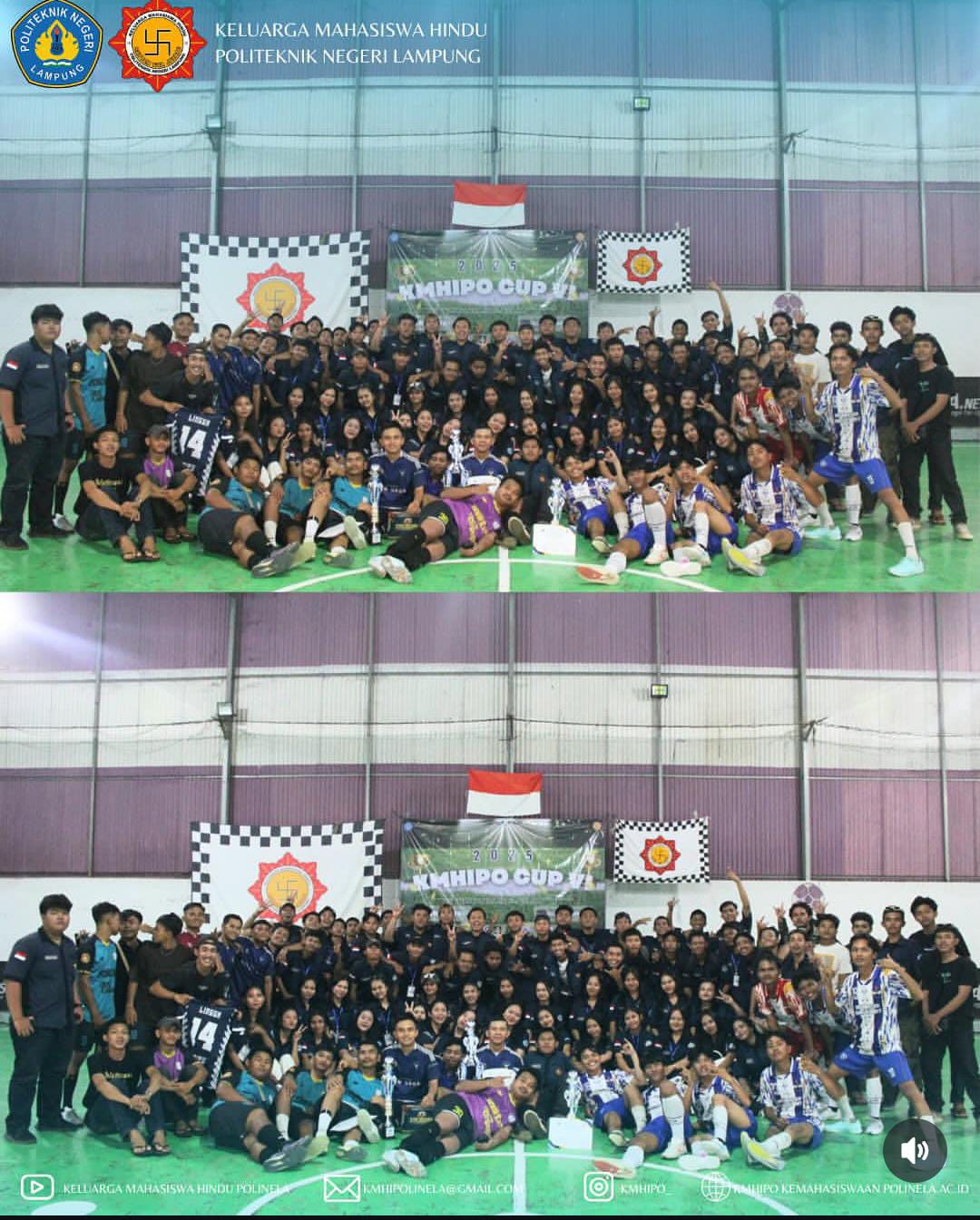 KMHIPO CUP KE-VI TAHUN 2025 “Semangat Sportivitas dalam Dharma Yudha, Bertanding dengan Kejujuran, Menang dalam Kebijakan.”
